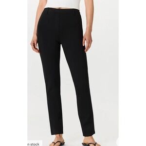 Quince‎ Ultra Stretch Ponte Straight Leg Pants Black Size S